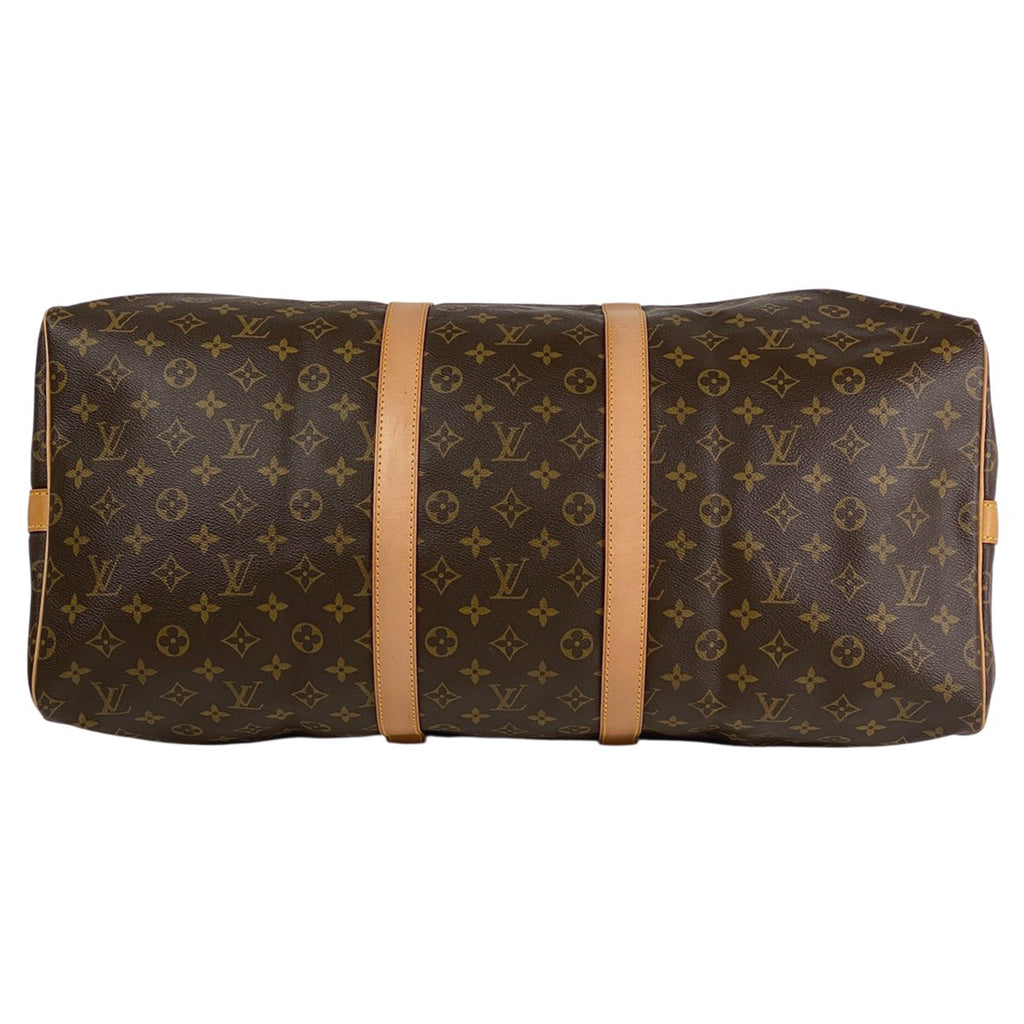 ルイ・ヴィトン キーポル バンドリエール 55 2WAY ショルダーバッグ ボストンバッグ モノグラム ブラウン M41414 レディース 【中古】brbag