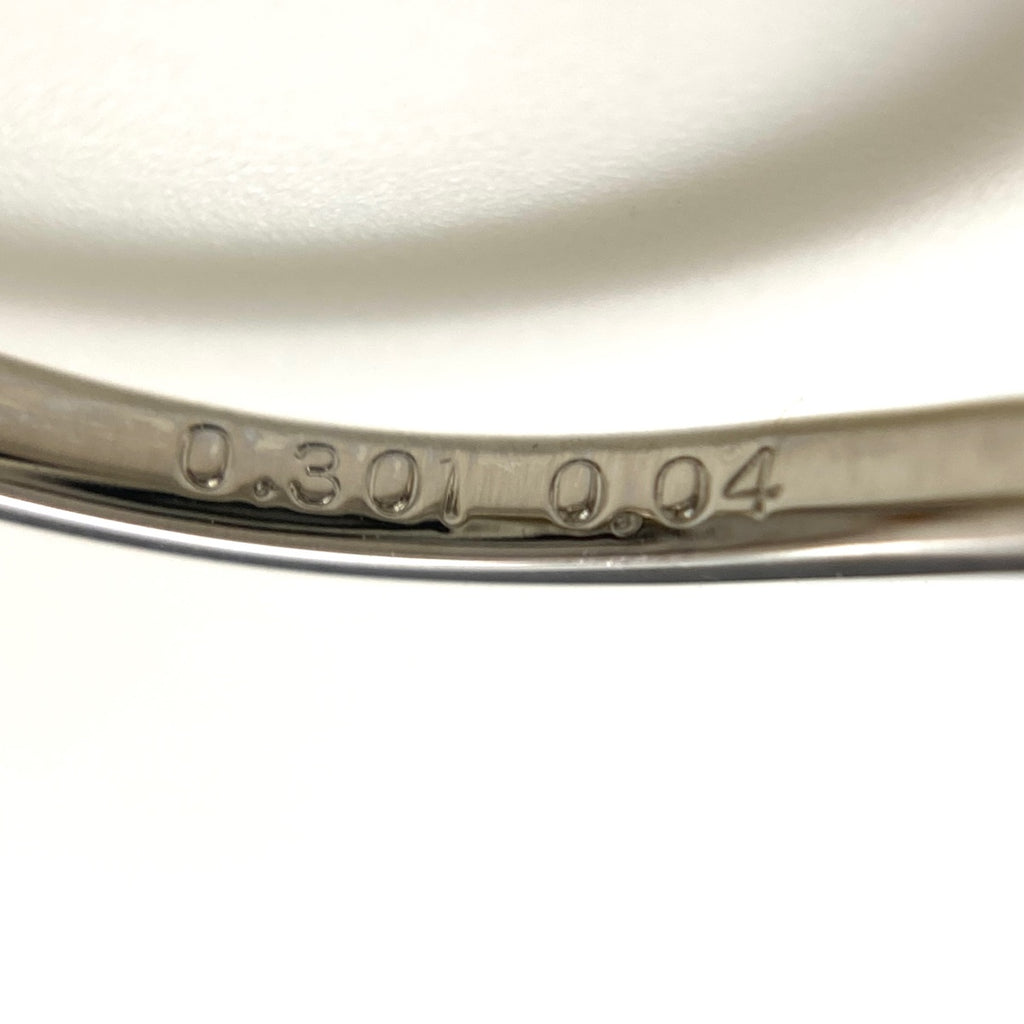 ダイヤモンド デザインリング プラチナ 指輪 メレダイヤ リング 9号 Pt900 ダイヤモンド レディース 【中古】nbjwl