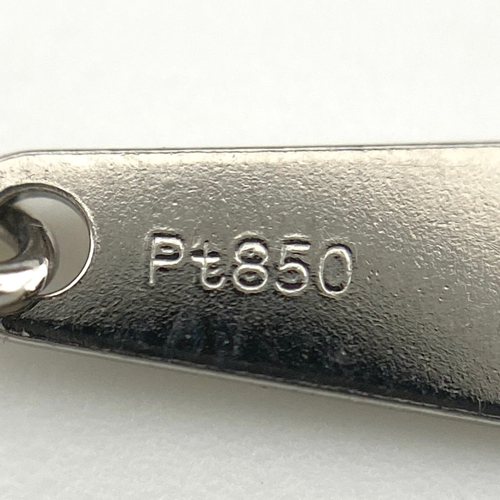 ルビー デザインネックレス プラチナ ペンダント メレダイヤ ダイヤモンド ネックレス Pt900 Pt850 ルビー レディース 【中古】nbjwl