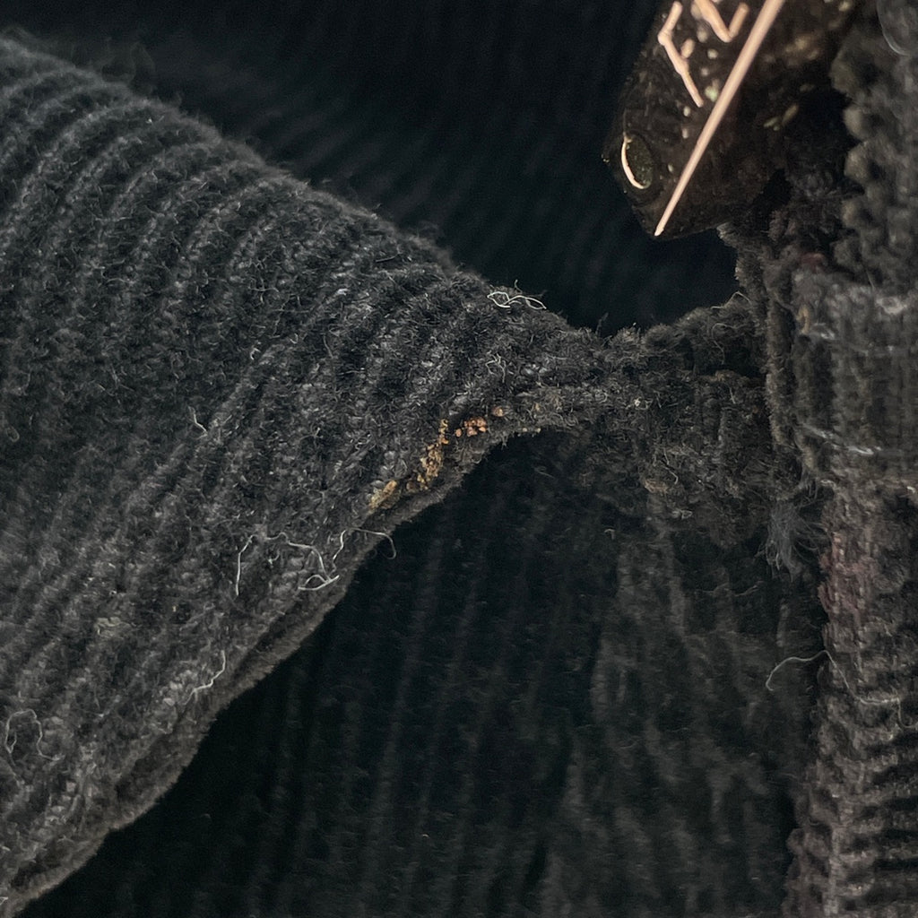 フェンディ ロゴ ショルダーバッグ ハンドバッグ ワンショルダー ショルダーバッグ コーデュロイ ブラック 8BR004 レディース 【中古】brbag