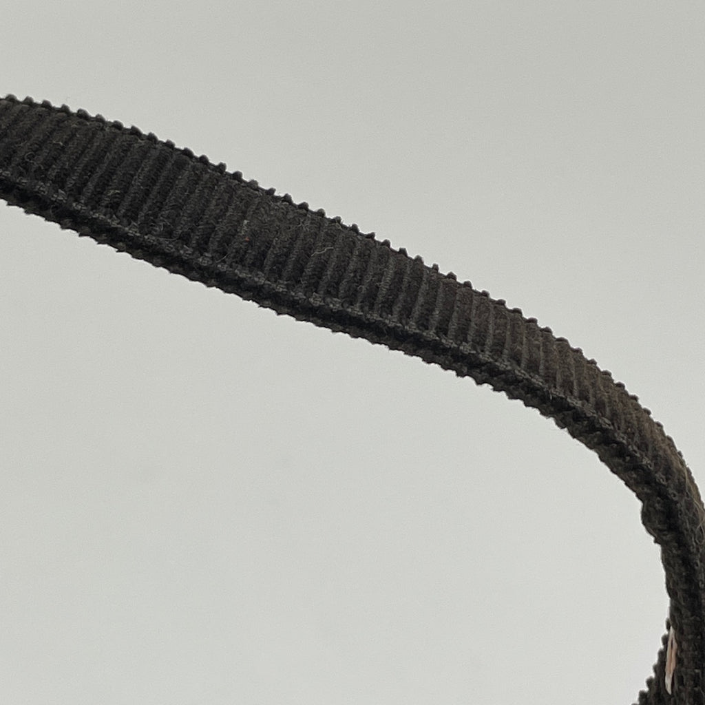 フェンディ ロゴ ショルダーバッグ ハンドバッグ ワンショルダー ショルダーバッグ コーデュロイ ブラック 8BR004 レディース 【中古】brbag