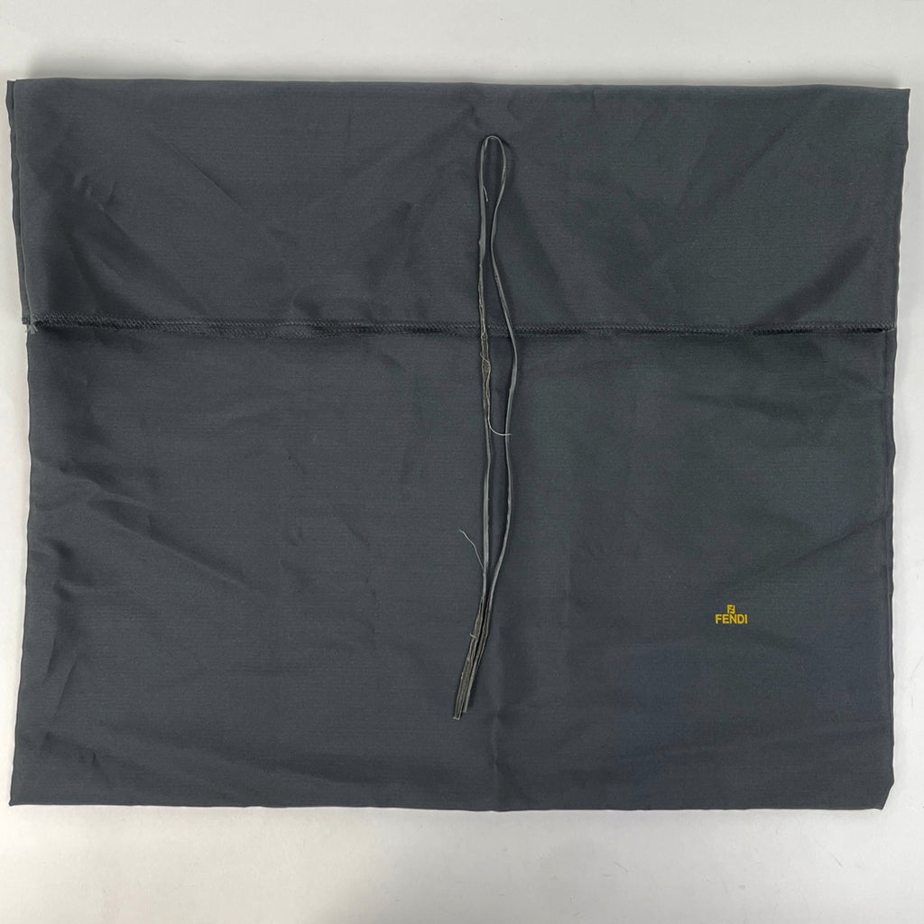 フェンディ ロゴ ショルダーバッグ ハンドバッグ ワンショルダー ショルダーバッグ コーデュロイ ブラック 8BR004 レディース 【中古】brbag
