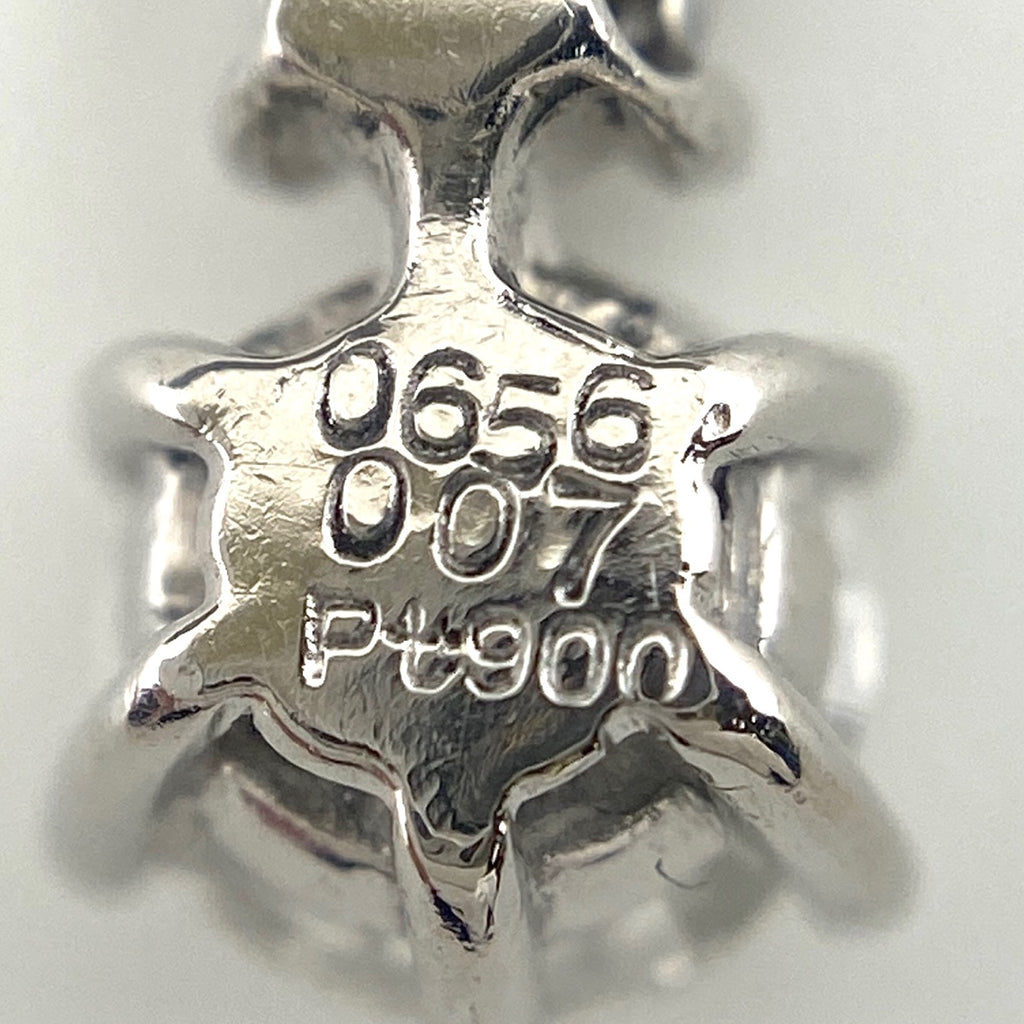 約40cm ダイヤモンド ネックレス プラチナ ペンダント メレダイヤ Pt900 Pt850 ダイヤモンド レディース 【中古】nbjwl