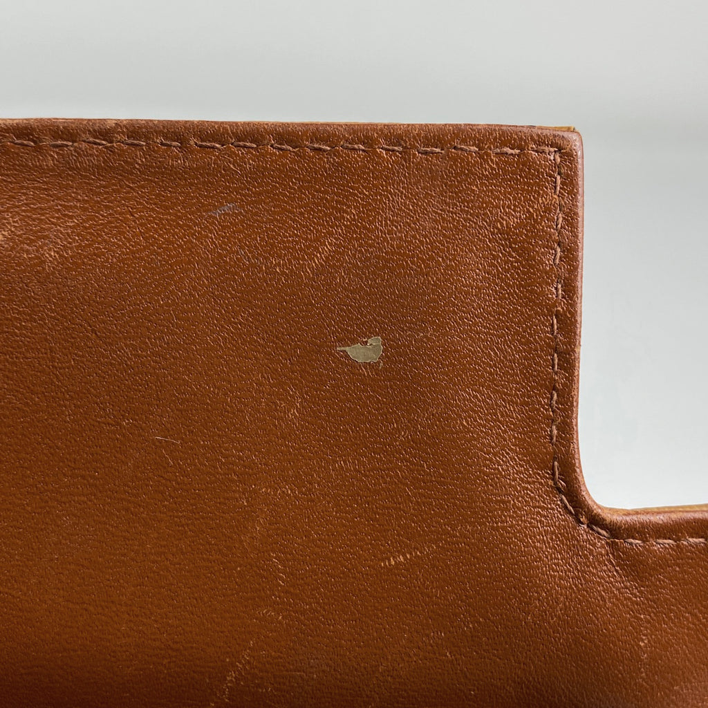 エム・シー・エム ロゴグラム ハンドバッグ 2WAY ショルダーバッグ ヴィセトス ハンドバッグ レザー ブラウン レディース 【中古】brbag