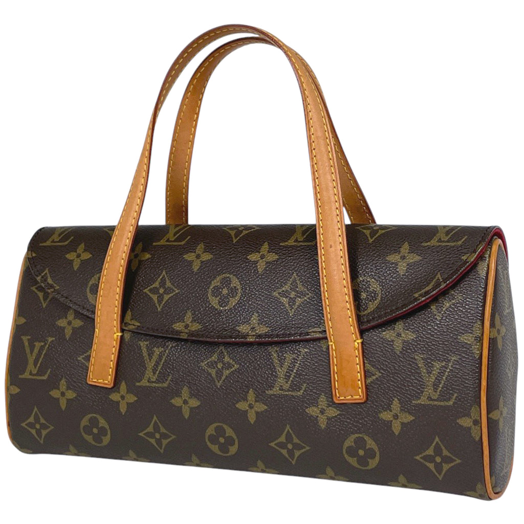 ルイ・ヴィトン ソナチネ 手提げ ハンドバッグ モノグラム ブラウン M51902 レディース 【中古】brbag