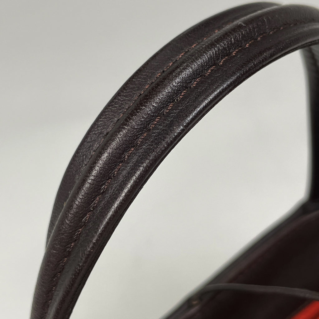 ルイ・ヴィトン インパラ ハラコ ハンドバッグ ダミエソバージュ ブラウン M92133 レディース 【中古】brbag