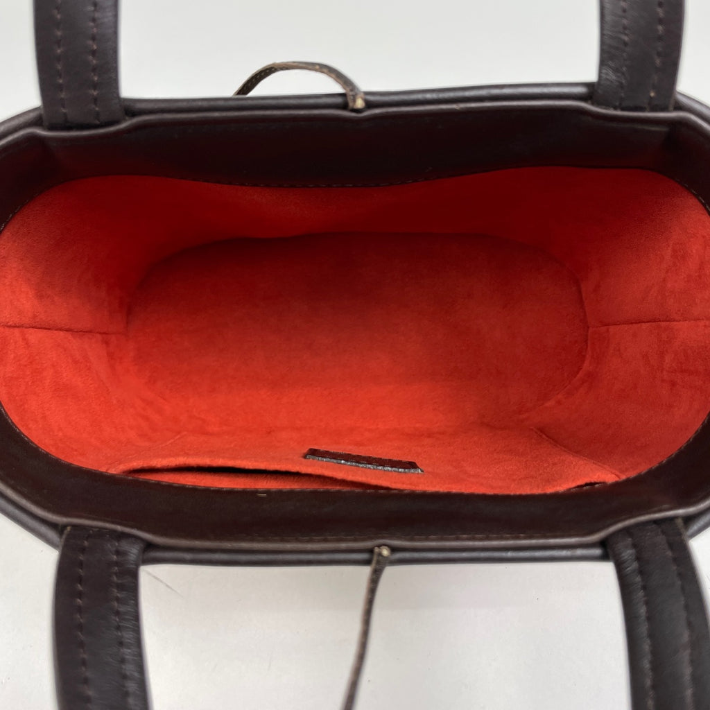 ルイ・ヴィトン インパラ ハラコ ハンドバッグ ダミエソバージュ ブラウン M92133 レディース 【中古】brbag