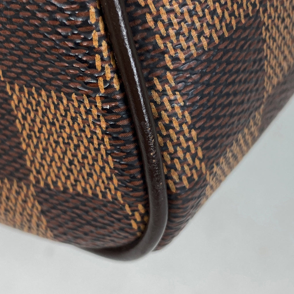 ルイ・ヴィトン レコレータ ワンショルダー 手提げ 肩掛け ハンドバッグ ダミエ ブラウン N51299 レディース 【中古】brbag