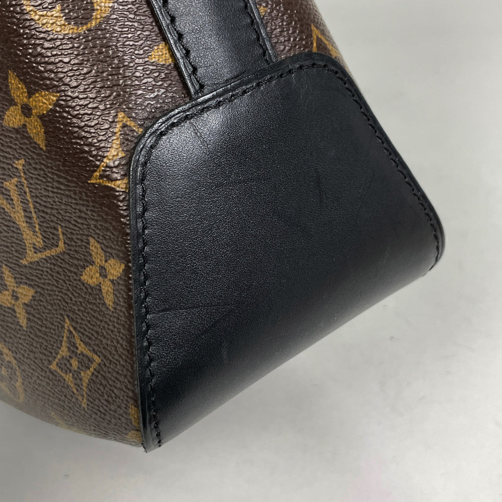 ルイ・ヴィトン トーレス PM 斜めがけ ショルダーバッグ モノグラムマカサー ブラウン ノワール(ブラック) M40635 メンズ 【中古】brbag