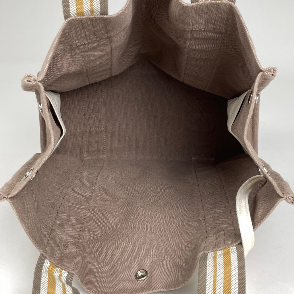 エルメス サック ド プラージュ ノマードPM エスカーレ ハンドバッグ トートバッグ キャンバス ブラウン レディース 【中古】brbag