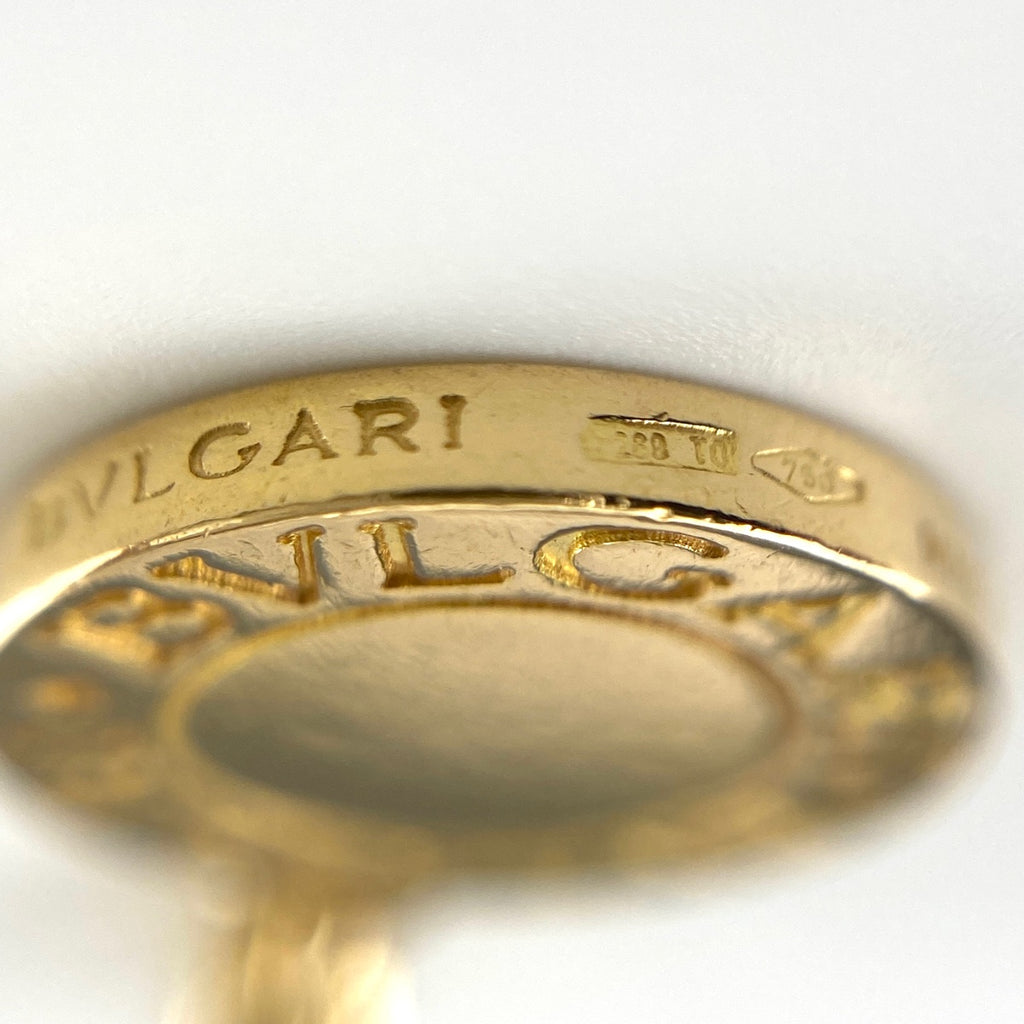 ブルガリ ブルガリブルガリ オニキス ペンダントトップ YG イエローゴールド ペンダントトップ 750 オニキス レディース 【中古】brjwl