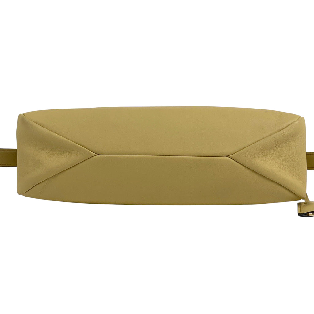 プラダ エメ ミディアム ショルダーバッグ ワンショルダー ショルダーバッグ レザー イエロー 1BC229 レディース 【中古】brbag