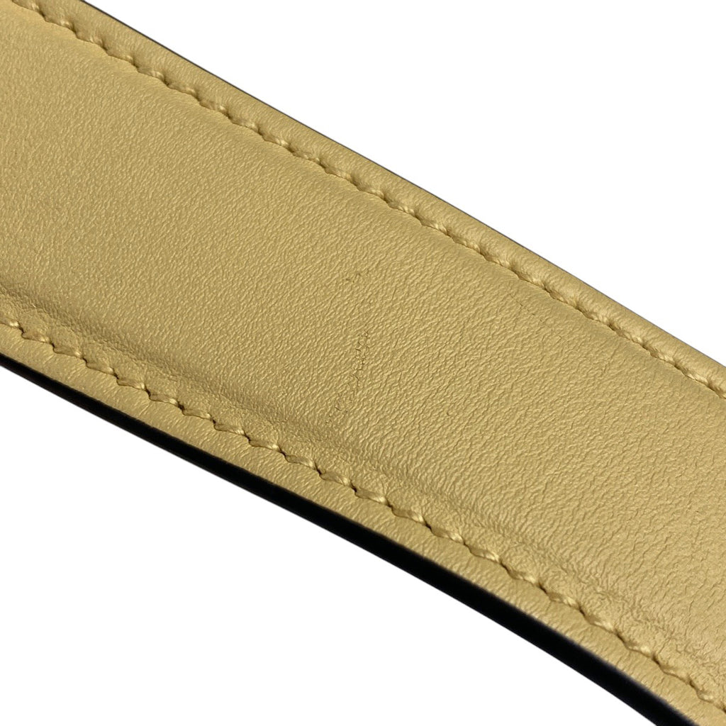 プラダ エメ ミディアム ショルダーバッグ ワンショルダー ショルダーバッグ レザー イエロー 1BC229 レディース 【中古】brbag