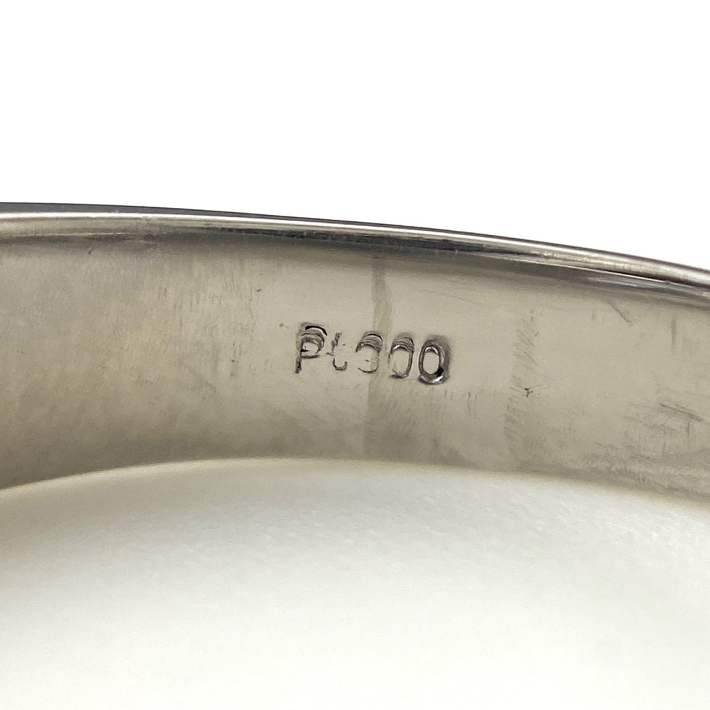 【状態良好】 メレダイヤ リング プラチナ 指輪 14号 Pt900 ダイヤモンド レディース 【中古】nbjwl