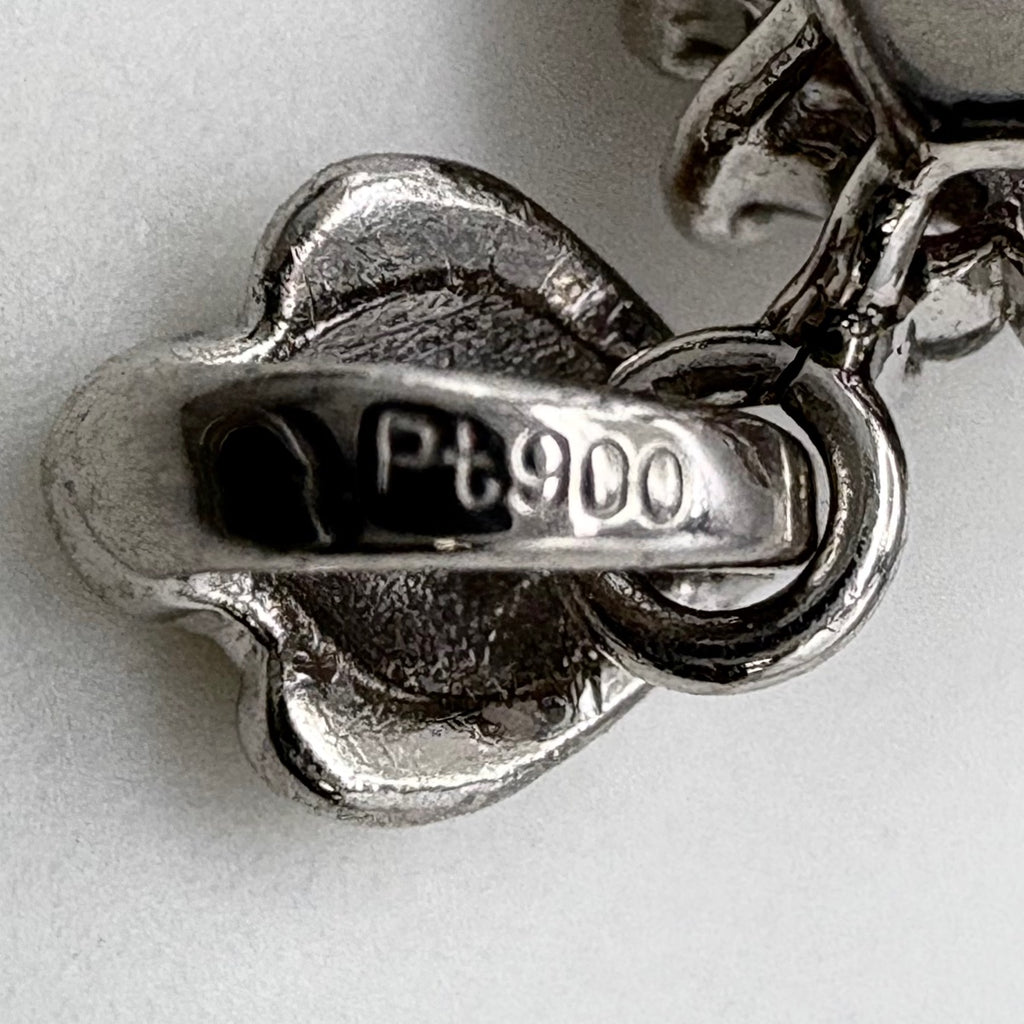 ルビー ペンダントトップ プラチナ メレダイヤ ペンダントトップ Pt900 ルビー ダイヤモンド レディース 【中古】nbjwl