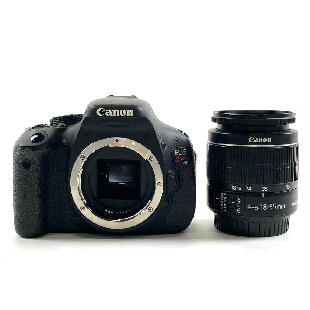 キヤノン Canon EOS Kiss X5 EF-S 18-55 IS II レンズキット デジタル 一眼レフカメラ 【中古】cambb