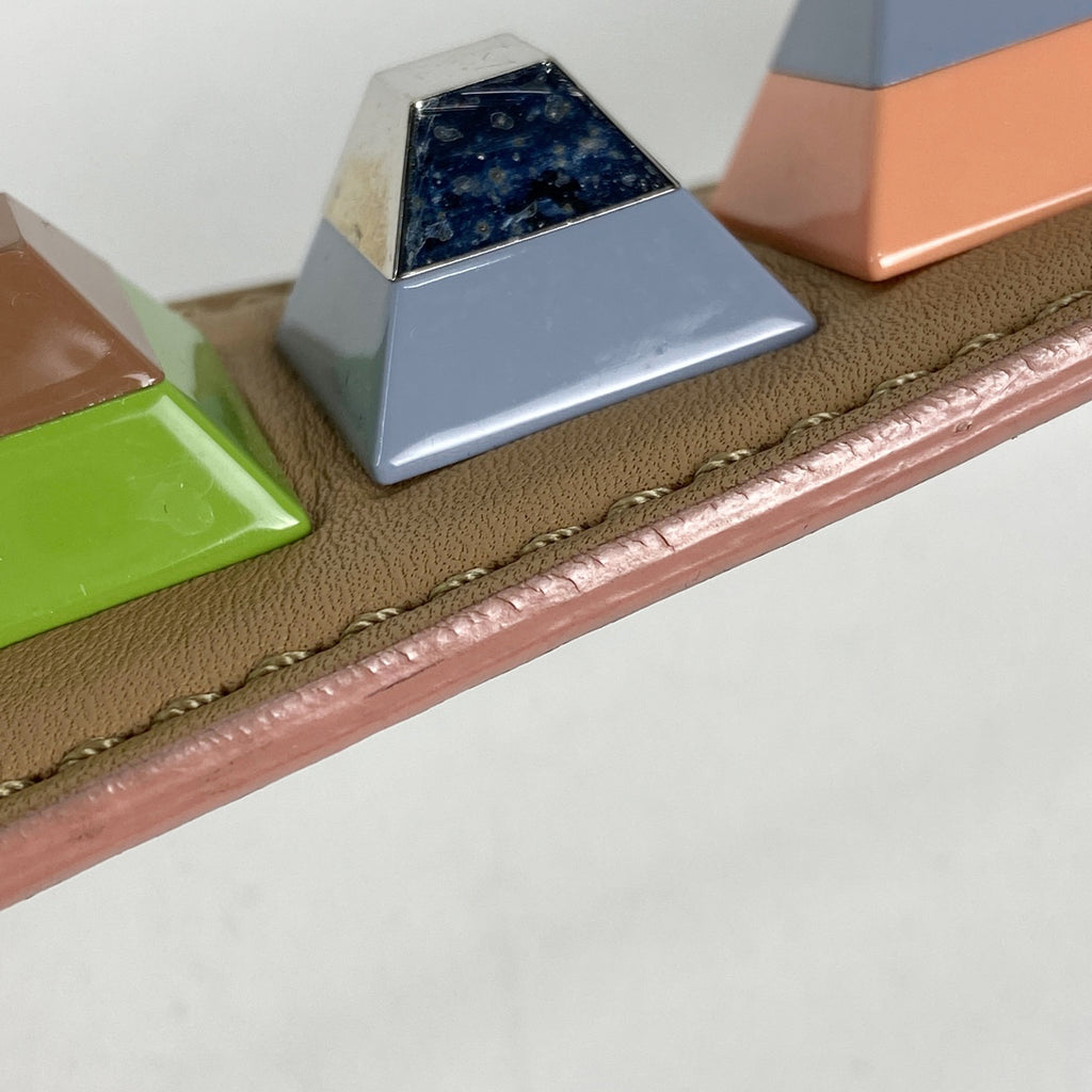 フェンディ ストラップユー ショルダーストラップ レザー ベージュ マルチカラー レディース 【中古】brbag