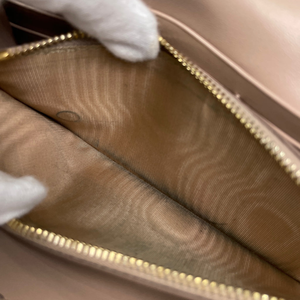 プラダ ロゴ 二つ折り 長財布 札入れ 小銭入れ 長財布 レザー ネロ(ブラック) 1MH132 レディース 【中古】brbag