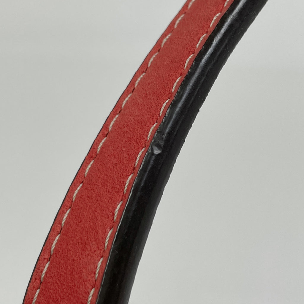 ロエベ アナグラム トートバッグ ロゴ ショルダーバッグ タッセル トートバッグ レザー レッド レディース 【中古】brbag