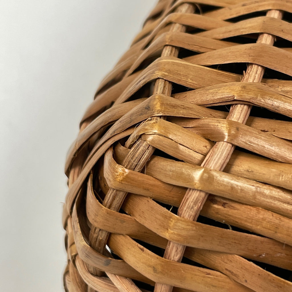 フェンディ かご ハンドバッグ ズッカ柄 トートバッグ ハンドバッグ ラタン ブラウン 15498 レディース 【中古】brbag