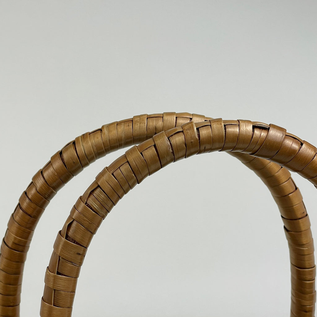 フェンディ かご ハンドバッグ ズッカ柄 トートバッグ ハンドバッグ ラタン ブラウン 15498 レディース 【中古】brbag