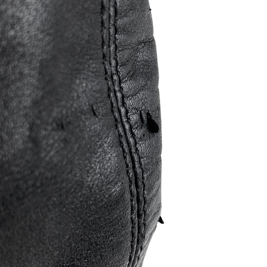 シャネル ココマーク プラハンドル バッグ ワンショルダー ハンドバッグ レザー ブラック レディース 【中古】brbag