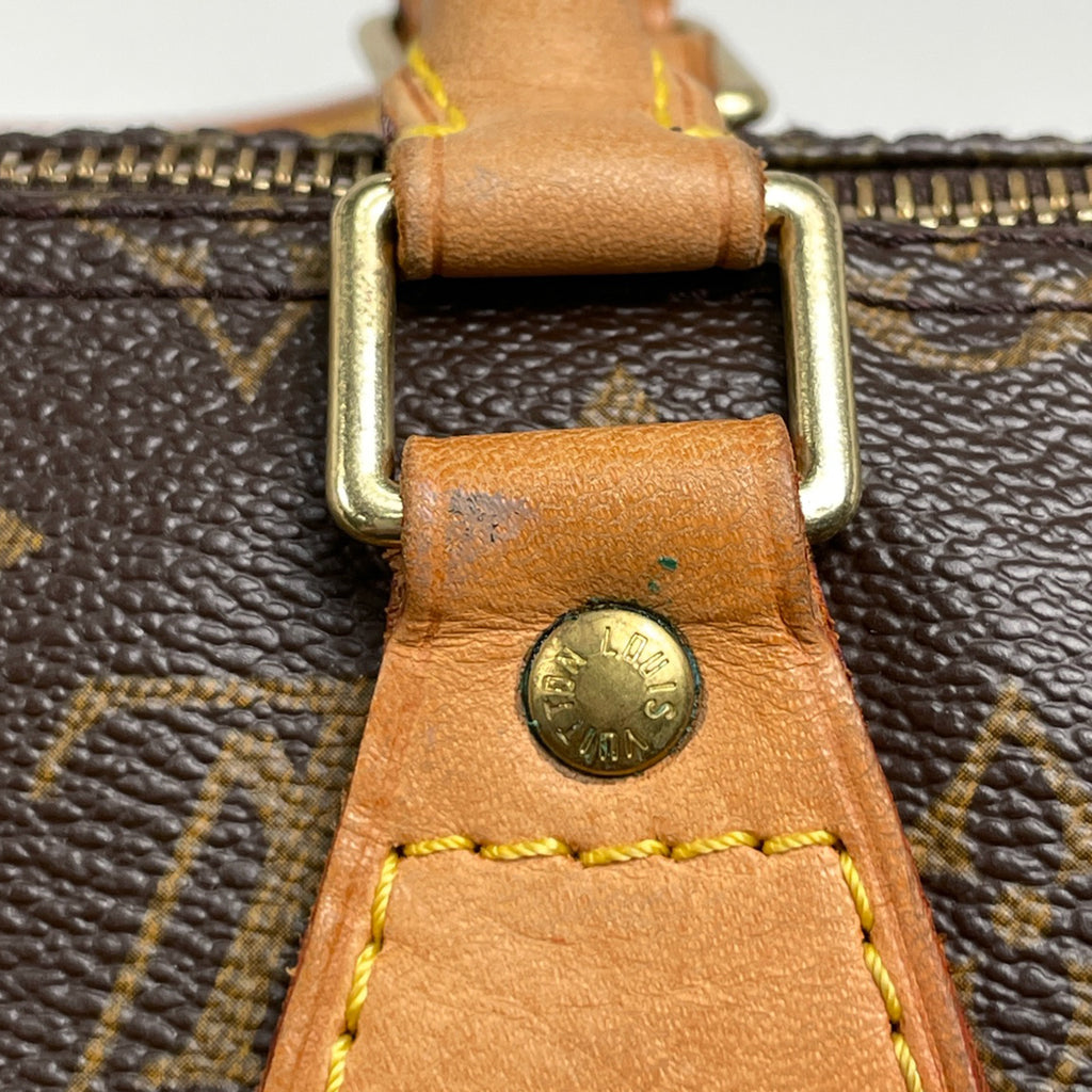 ルイ・ヴィトン スピーディ 35 ボストンバッグ 通勤 ハンドバッグ モノグラム ブラウン M41524 レディース 【中古】brbag