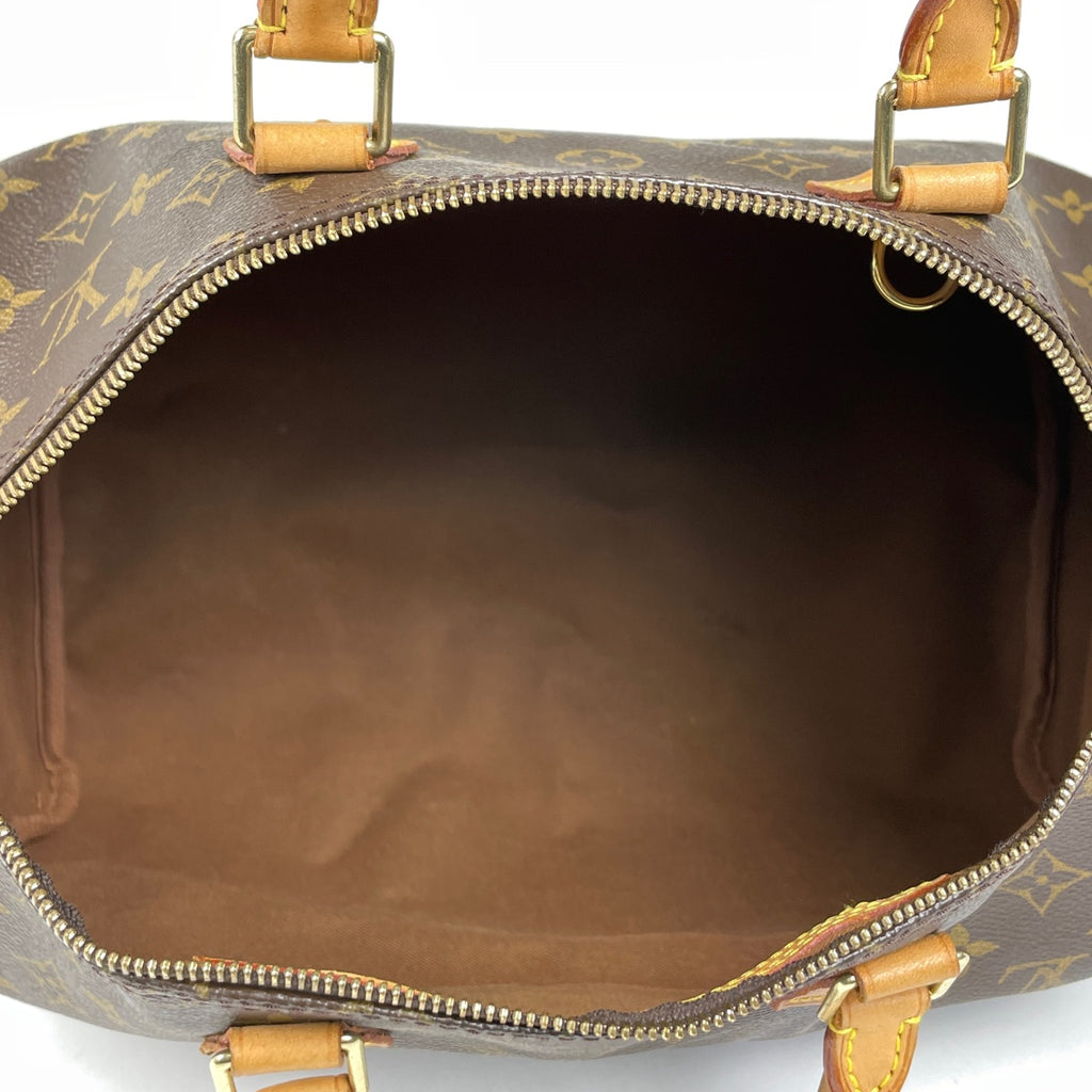 ルイ・ヴィトン スピーディ 35 ボストンバッグ 通勤 ハンドバッグ モノグラム ブラウン M41524 レディース 【中古】brbag