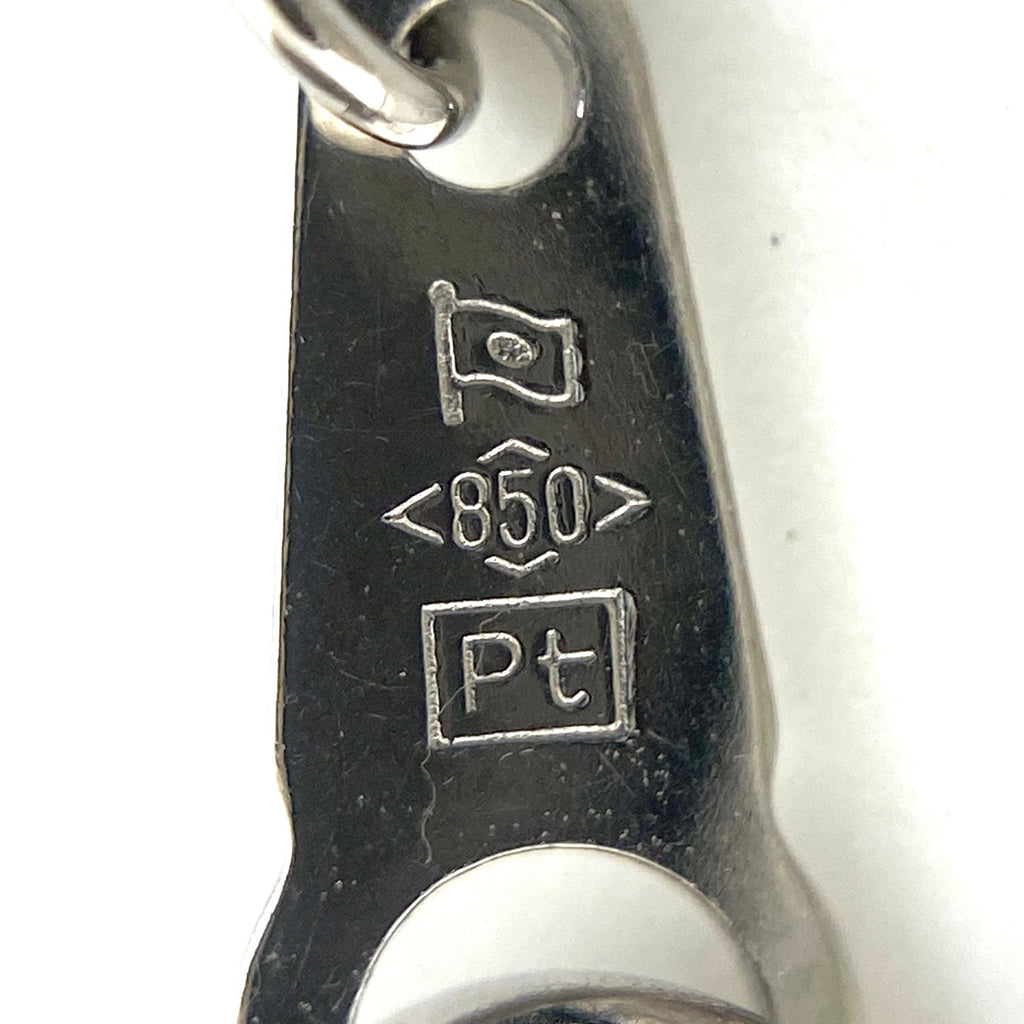 約44cm メレダイヤ ネックレス プラチナ ペンダント Pt900 Pt850 ダイヤモンド レディース 【中古】nbjwl