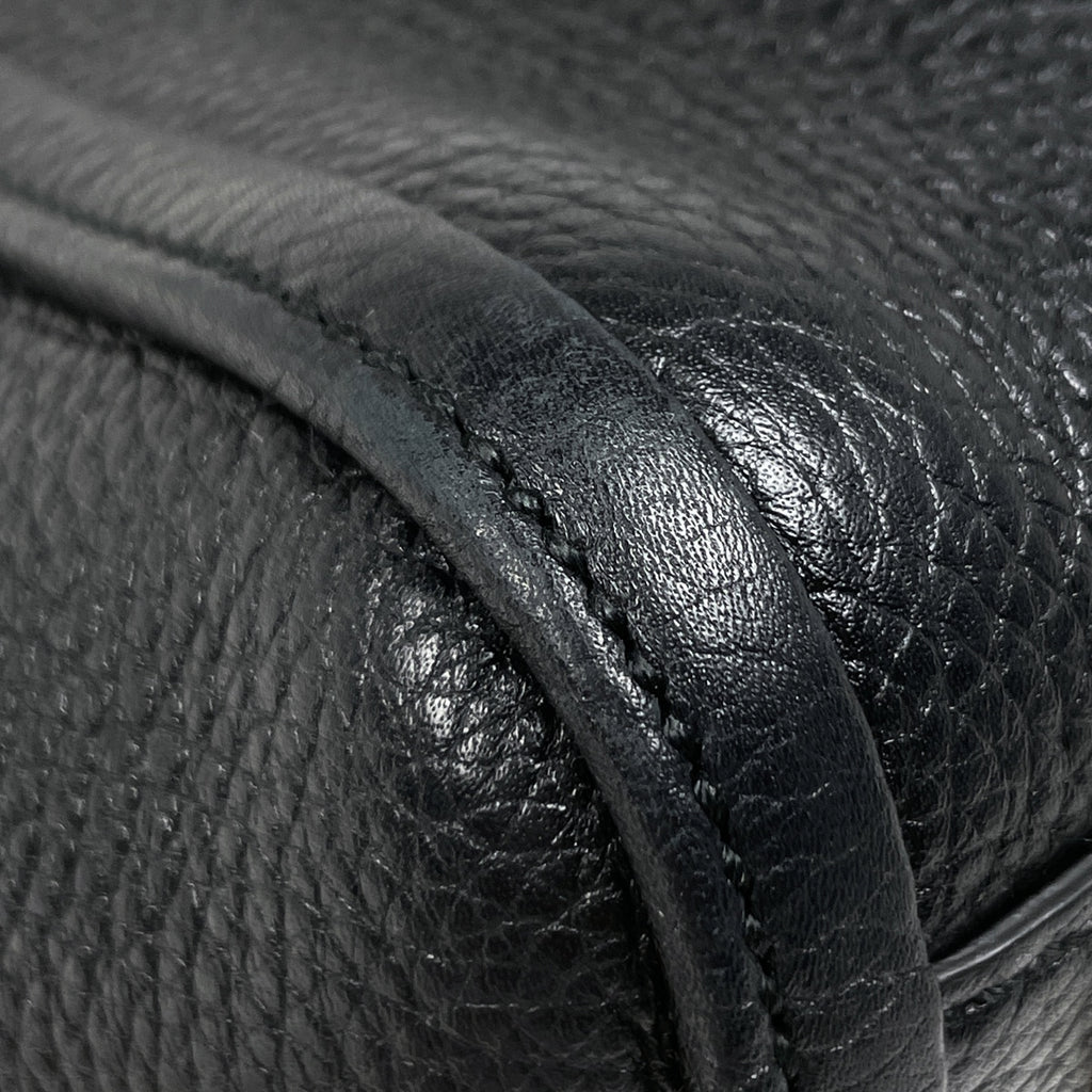 グッチ ソーホー ハンドバッグ インターロッキングG ハンドバッグ レザー ブラック 336751 レディース 【中古】brbag