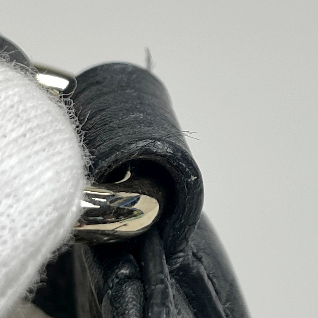 グッチ ソーホー ハンドバッグ インターロッキングG ハンドバッグ レザー ブラック 336751 レディース 【中古】brbag