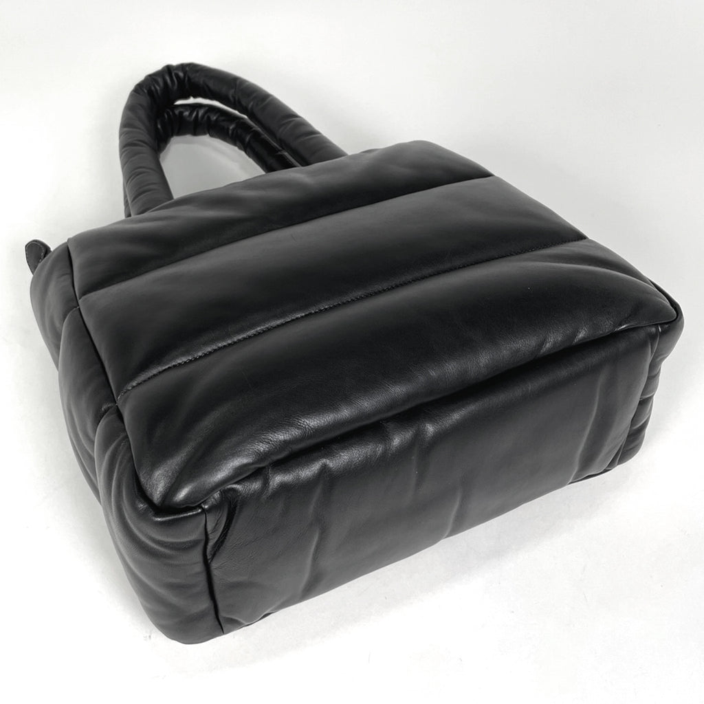 コーチ ピロートートバッグ ハンドバッグ トートバッグ レザー ブラック CE722 レディース 【中古】brbag