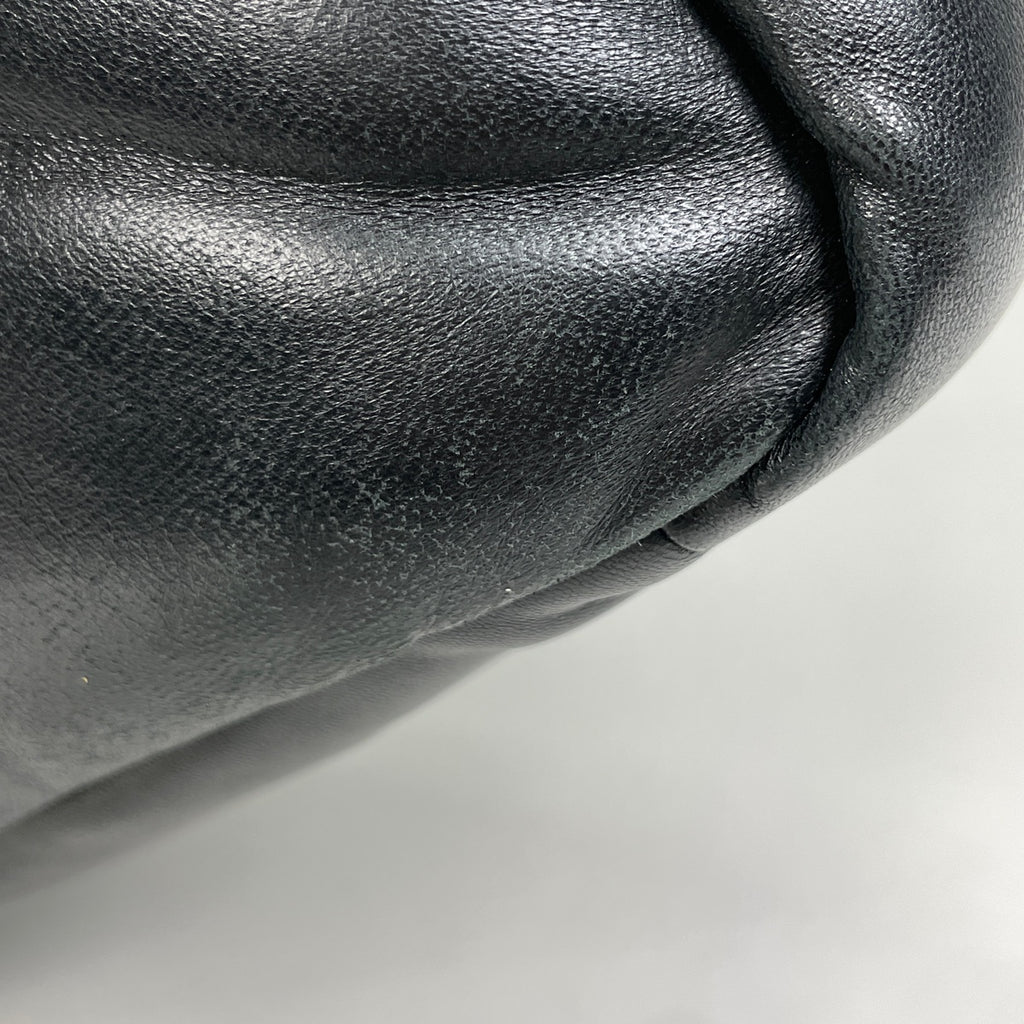 コーチ ピロートートバッグ ハンドバッグ トートバッグ レザー ブラック CE722 レディース 【中古】brbag