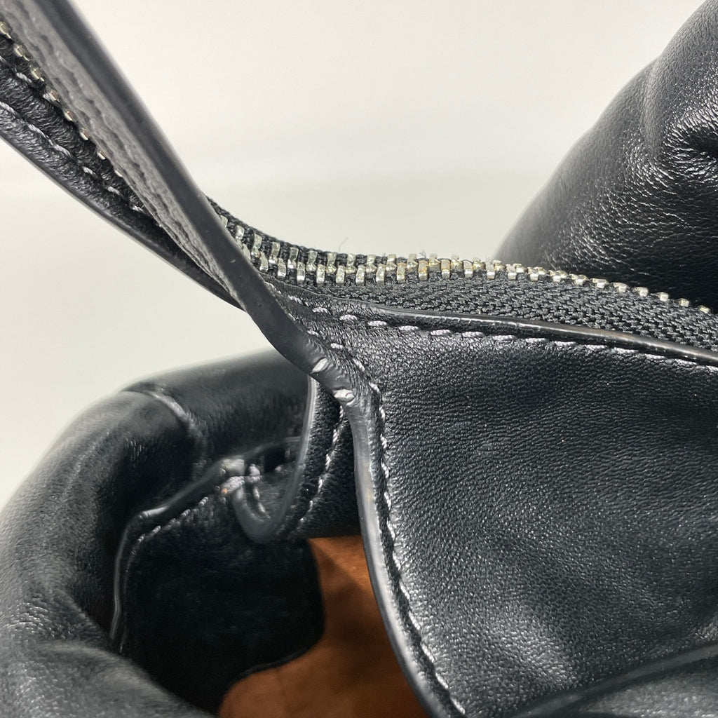 コーチ ピロートートバッグ ハンドバッグ トートバッグ レザー ブラック CE722 レディース 【中古】brbag