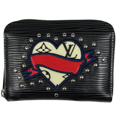 ルイ・ヴィトン ジッピー コインパース LVストーリーズ ハート コインケース エピ ノワール(ブラック) M63721 レディース 【中古】brbag