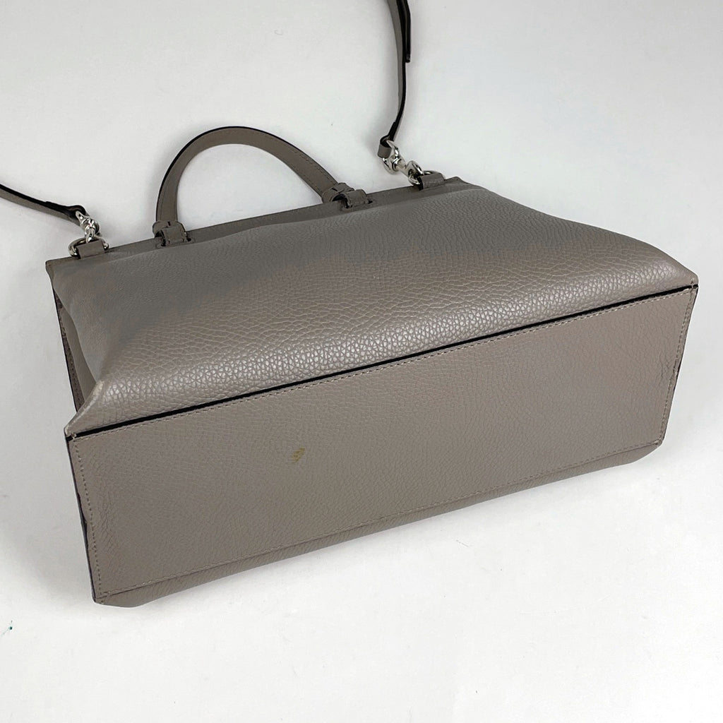 グッチ バンブー デイリー ハンドバッグ 2WAY ショルダーバッグ ハンドバッグ レザー グレージュ 392013 レディース 【中古】brbag