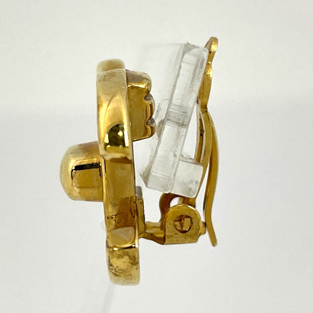 シャネル ココマーク イヤリング ターンロック イヤリング GP ゴールド レディース 【中古】bracc