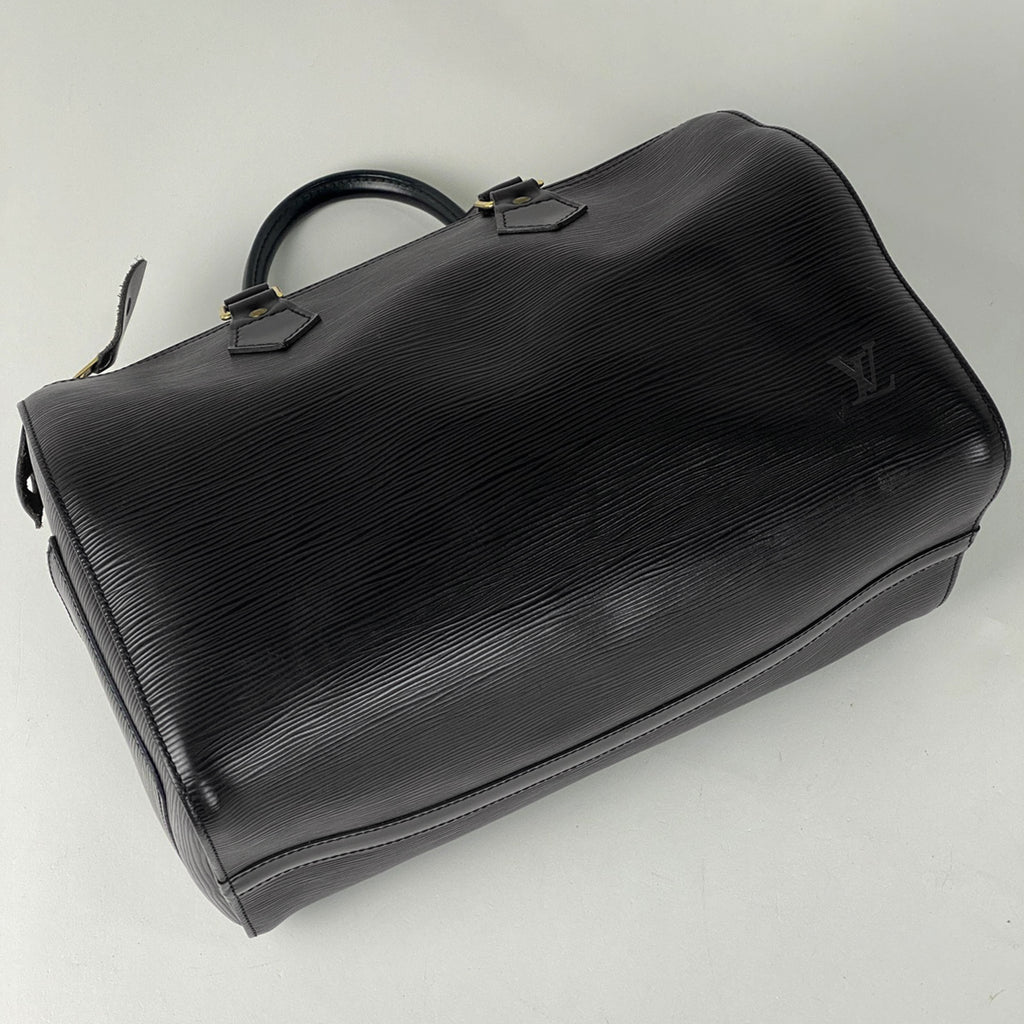 ルイ・ヴィトン スピーディ 30 ボストンバッグ 通勤 ハンドバッグ エピ ノワール(ブラック) M59022 レディース 【中古】brbag