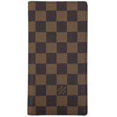 ルイ・ヴィトン ポルトバルール カルトクレディ 札入れ 二つ折り EDITION CENTENAIRE 100周年記念 長財布 ダミエ ブラウン N61823 レディース 【中古】brbag