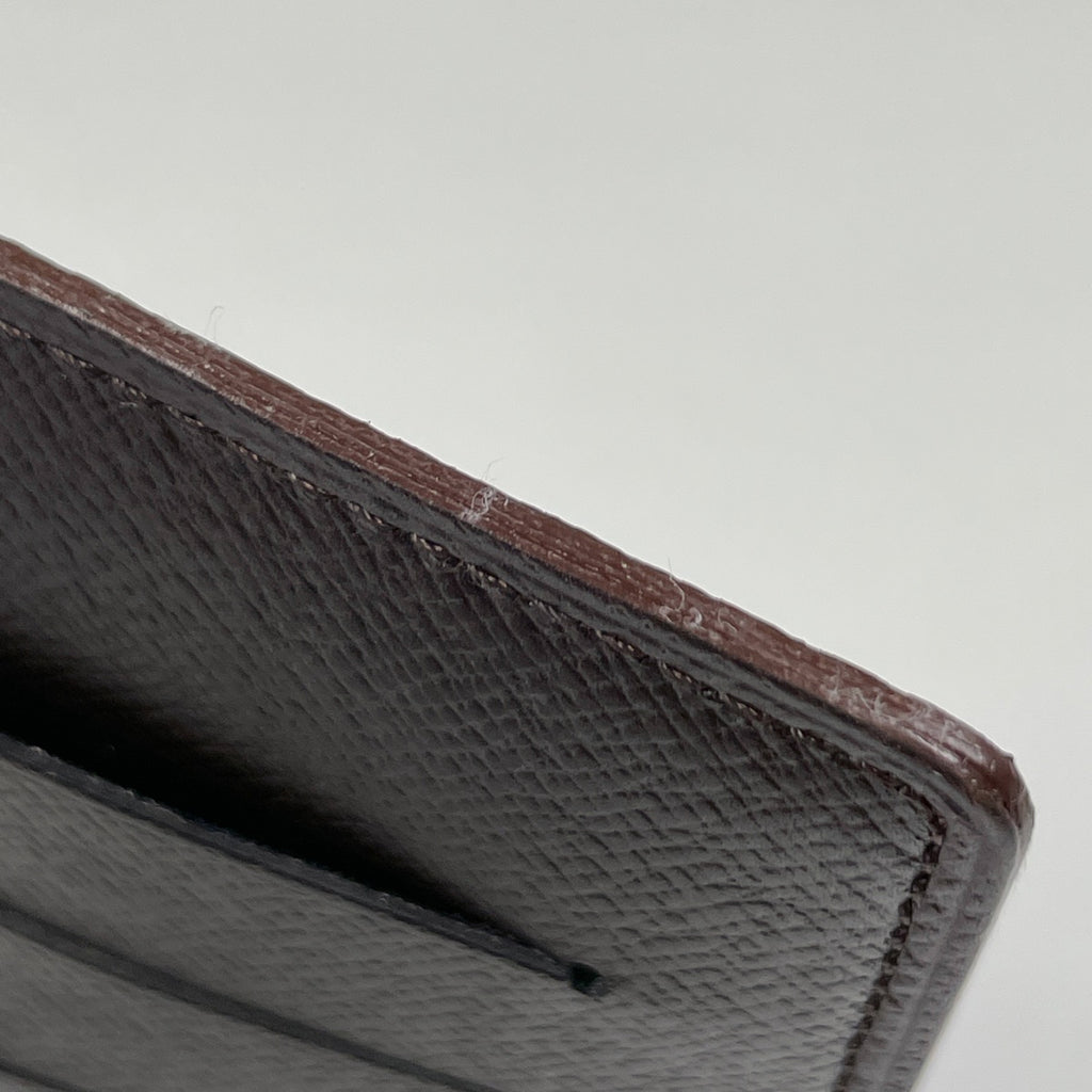 ルイ・ヴィトン ポルトバルール カルトクレディ 札入れ 二つ折り EDITION CENTENAIRE 100周年記念 長財布 ダミエ ブラウン N61823 レディース 【中古】brbag