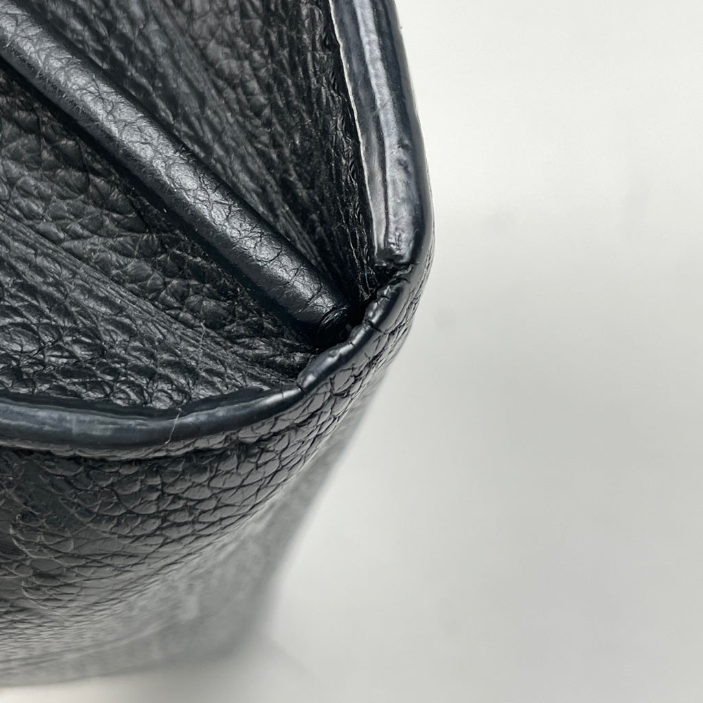 ルイ・ヴィトン ポルトフォイユ サラ 二つ折り 長財布 モノグラムアンプラント ノワール(ブラック) M61182 レディース 【中古】brbag