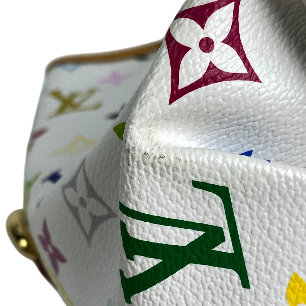 ルイ・ヴィトン アニー MM ショルダーバッグ 肩掛け トートバッグ モノグラムマルチカラー ブロン(ホワイト) M40307 レディース 【中古】brbag