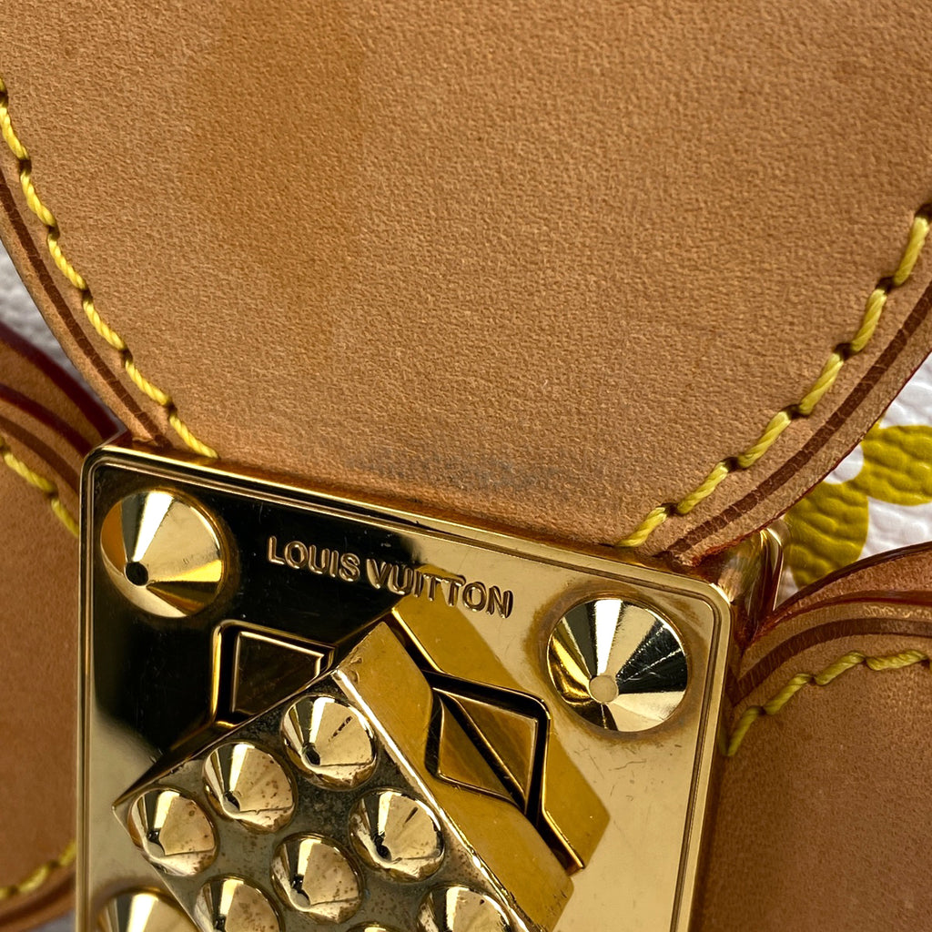 ルイ・ヴィトン アニー MM ショルダーバッグ 肩掛け トートバッグ モノグラムマルチカラー ブロン(ホワイト) M40307 レディース 【中古】brbag