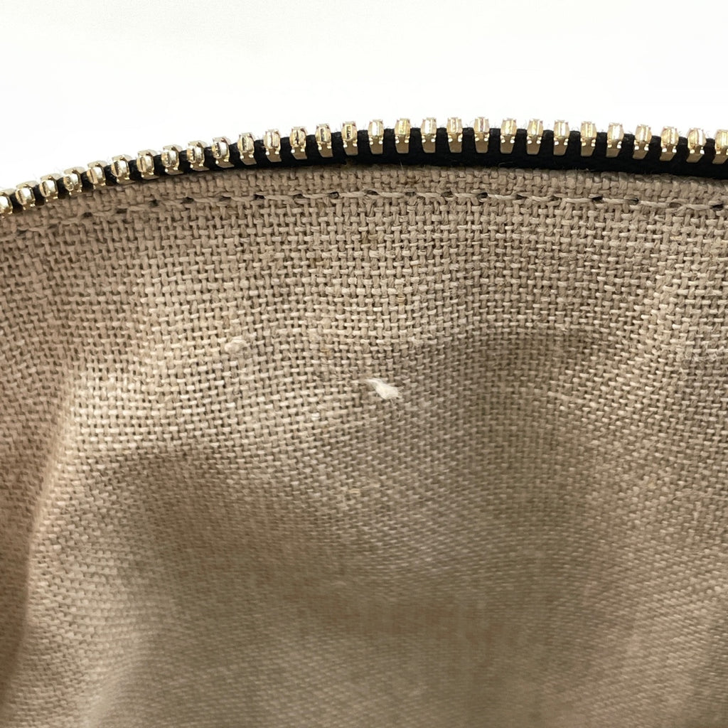 グッチ マイクログッチ シマ ハンドバッグ 2WAY ショルダーバッグ シグネチャー ハンドバッグ レザー ブラック 449654 レディース 【中古】brbag