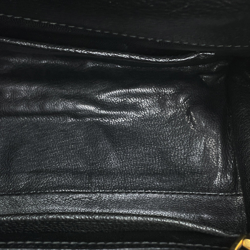 ミュウ ミュウ ロゴ ハンドバッグ バイカー 2WAY ショルダーバッグ ハンドバッグ デニム ブルー レディース 【中古】brbag