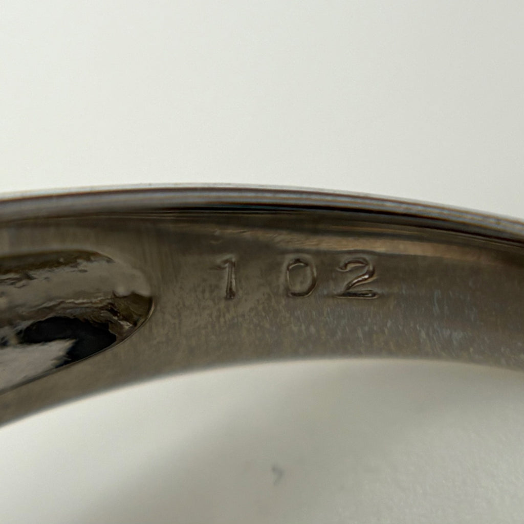 メレダイヤ デザインリング プラチナ 指輪 リング 12.5号 Pt900 ダイヤモンド レディース 【中古】nbjwl