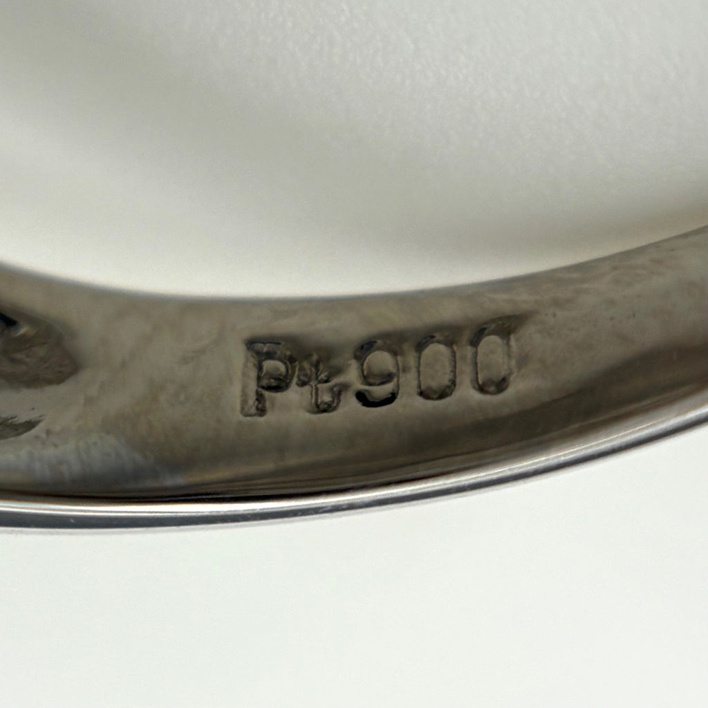 メレダイヤ デザインリング プラチナ 指輪 リング 12.5号 Pt900 ダイヤモンド レディース 【中古】nbjwl