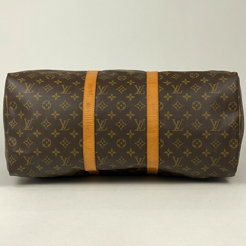 ルイ・ヴィトン キーポル 50 ハンドバッグ 旅行 出張 ビジネス ボストンバッグ モノグラム ブラウン M41426 レディース 【中古】brbag