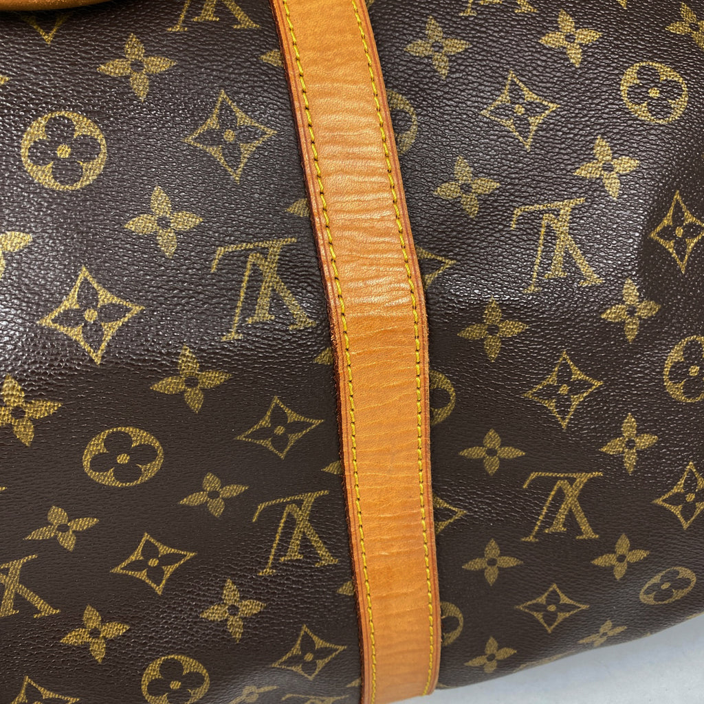 ルイ・ヴィトン キーポル 50 ハンドバッグ 旅行 出張 ビジネス ボストンバッグ モノグラム ブラウン M41426 レディース 【中古】brbag