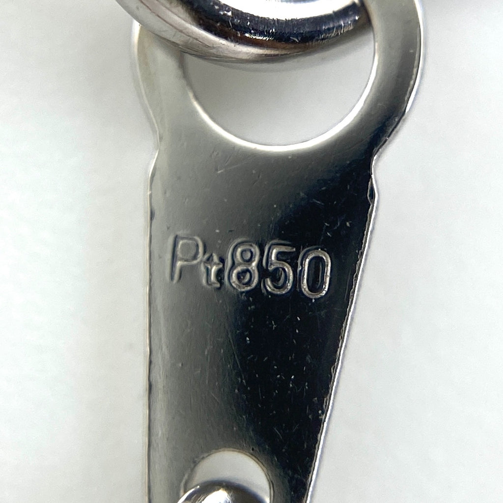 メレダイヤ デザインネックレス プラチナ ペンダント ネックレス Pt900 Pt850 ダイヤモンド レディース 【中古】nbjwl